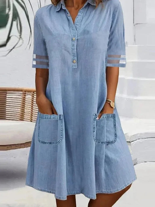 Sofia denim dress