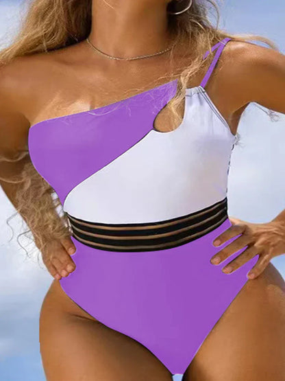 Maillots de bain bikini pour femmes en tissu patchwork body