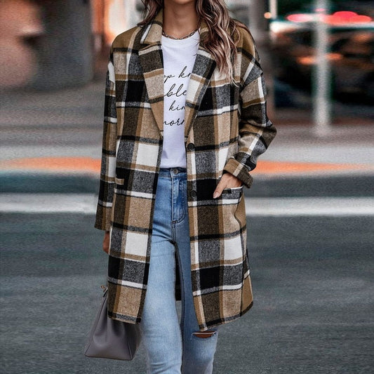 BethanysJacket I Veste à carreaux pour femmes