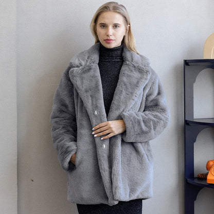 Emma Faux Fur Jacket | Parfait pour l'hiver prochain