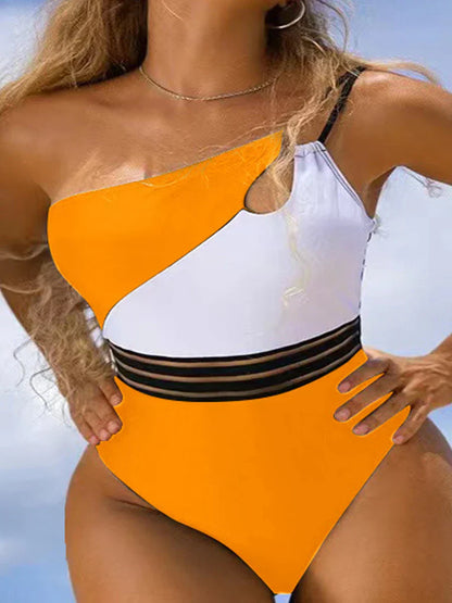 Maillots de bain bikini pour femmes en tissu patchwork body