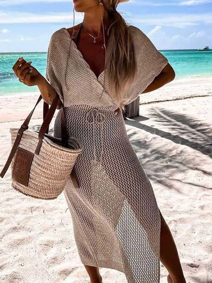 Fleur | Robe de plage en crochet