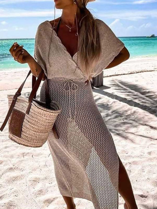 Fleur | Robe de plage en crochet