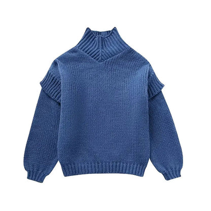Daphne - Pull à col roulé grande taille