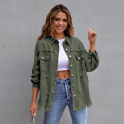 I Veste en jean