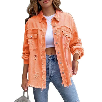I Veste en jean