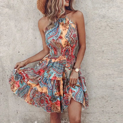 Robe élégante avec ceinture