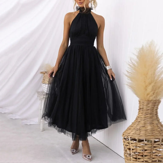 Robe élégante sans manches
