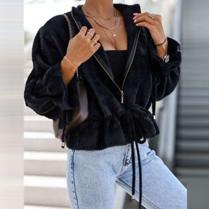 Julie Winter Jacket | Une veste décontractée au design unique