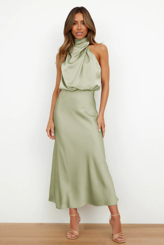 Vestido | Robe en satin