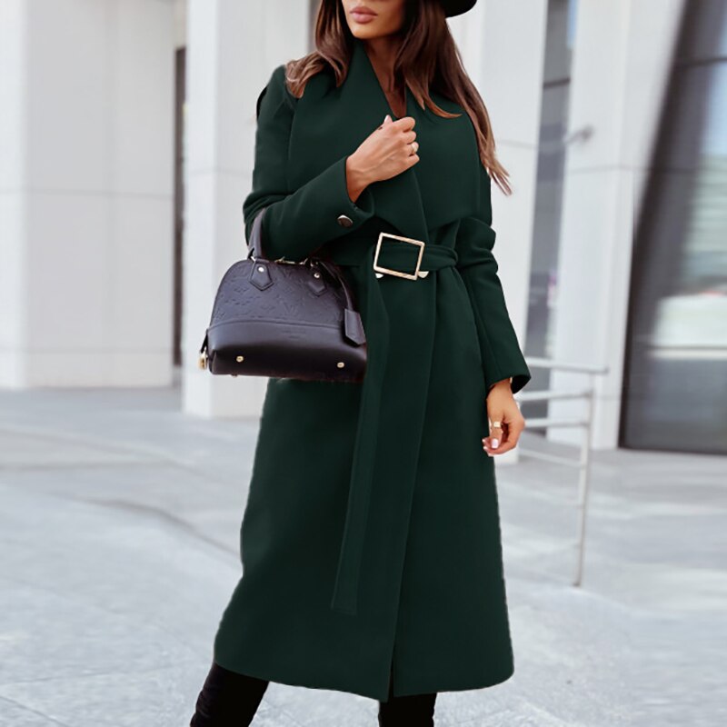 Manteau en laine élégant pour femme - Vera