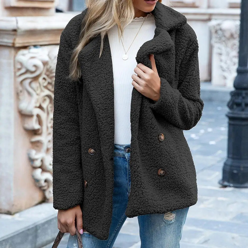 Short Teddy Jacket | Duveteux et tendance