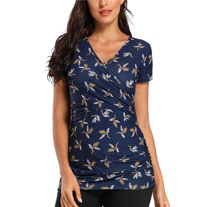 T-shirt d'allaitement | Allaitement facile grâce aux ouvertures au niveau des seins