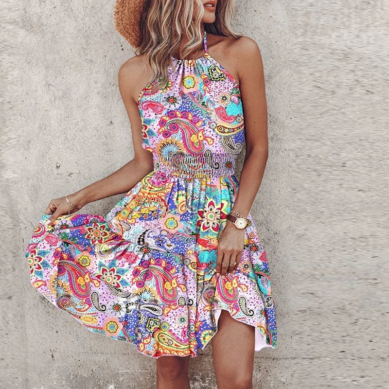 Robe élégante avec ceinture