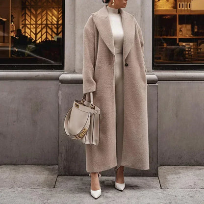 Jaylynn - manteau long décontracté et tendance