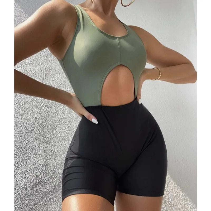 Push Up Swimsuit Summer Sexy One-Piece Print (Maillot de bain push-up)