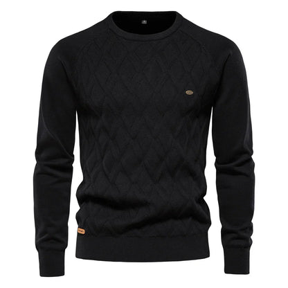 Xylen™ | Pull Élégant à Motif Carreaux