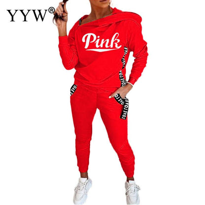 Costume deux pièces lettres PINK