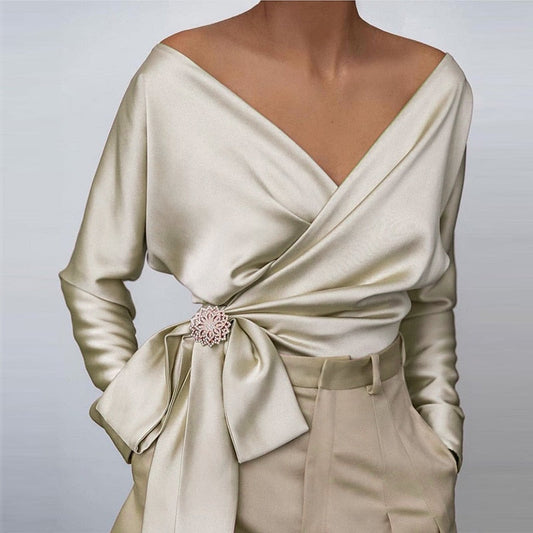Fay | Cardigan cache-cœur or