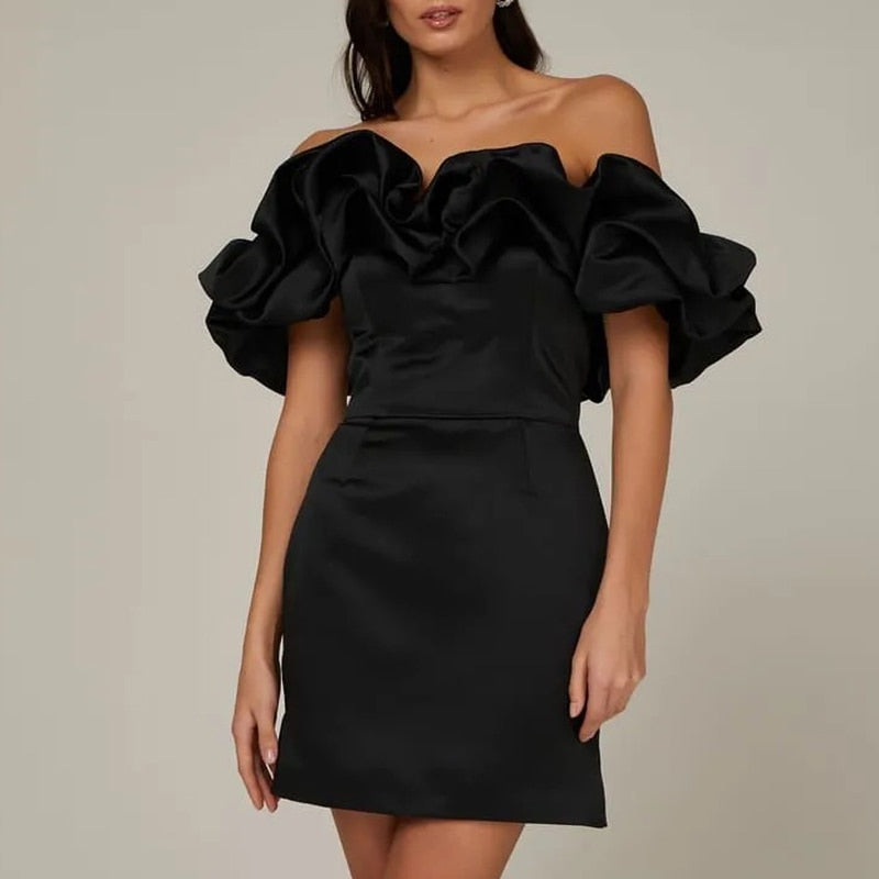 Robe décolletée