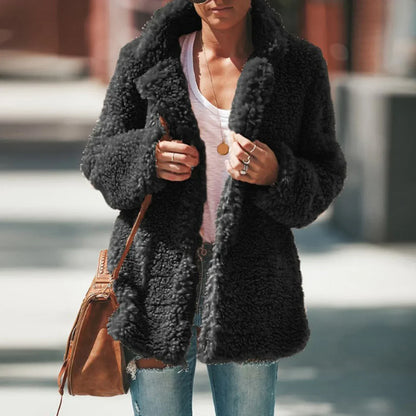 Manteau chaud en polaire | Beige - Confortable et à la mode