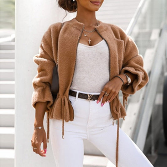 Julie Winter Jacket | Une veste décontractée au design unique