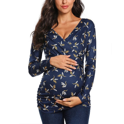 T-shirt d'allaitement | Allaitement facile grâce aux ouvertures au niveau des seins