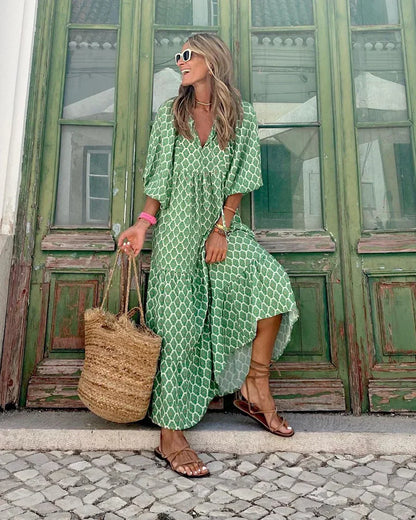 Bohème robe longue