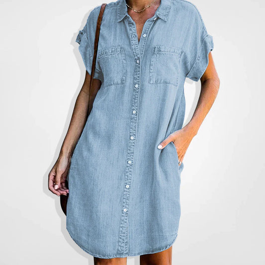 Sarah - robe en jean