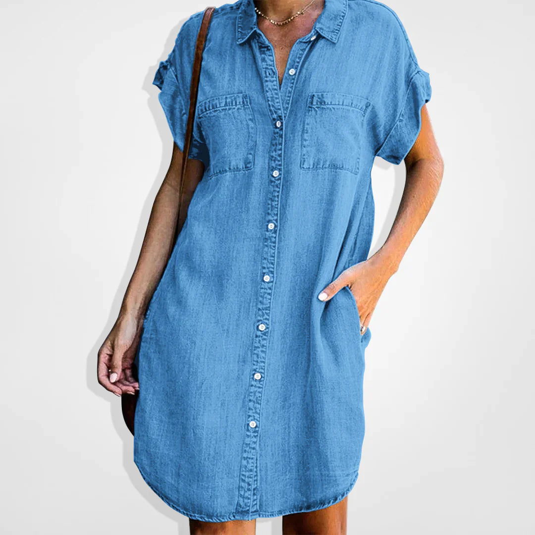 Sarah - robe en jean