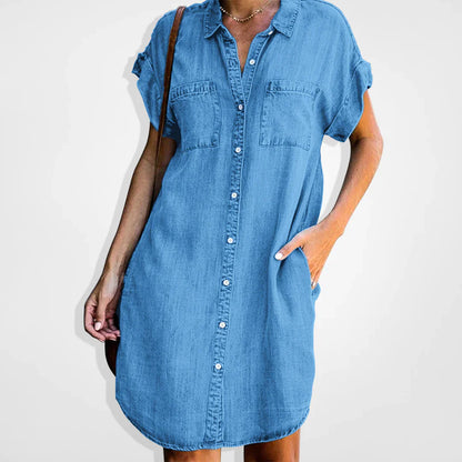 Sarah - robe en jean