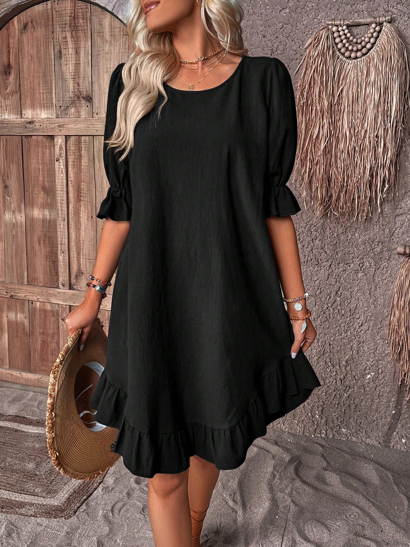 Robe midi élégante