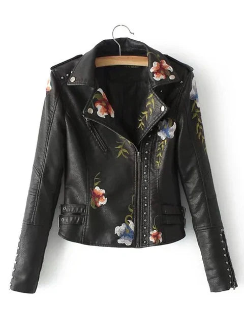 Bella - Veste streetwear brodée élégante