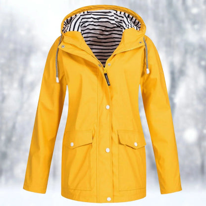 Veste robuste et résistante aux intempéries - coupe-vent, imperméable et confortable pour les femmes