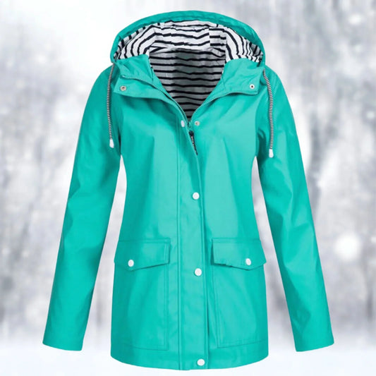 Veste robuste et résistante aux intempéries - coupe-vent, imperméable et confortable pour les femmes