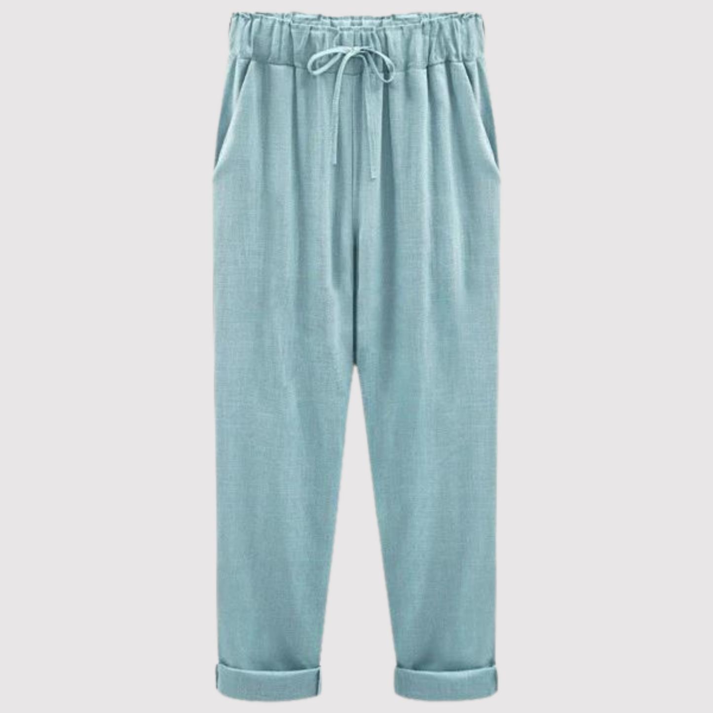 Agnes - Pantalon en coton et lin