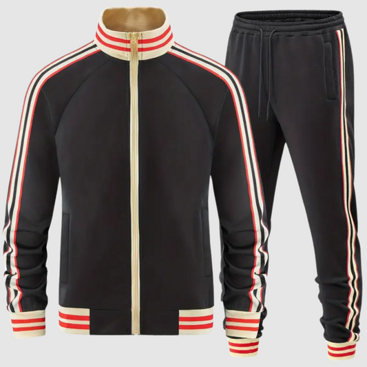 Oscar - Ensemble de survêtements et pantalons de sport rayés pour hommes
