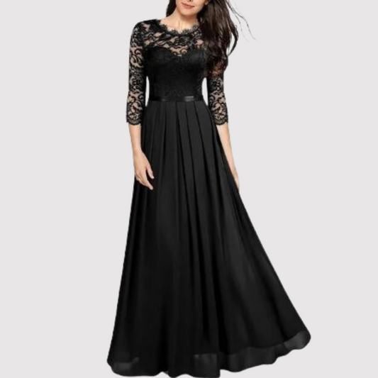 Jansen - Robe sexy en mousseline de dentelle
