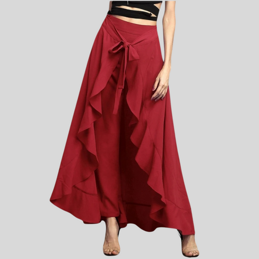 Pantalon palazzo pour dames