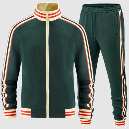 Oscar - Ensemble de survêtements et pantalons de sport rayés pour hommes