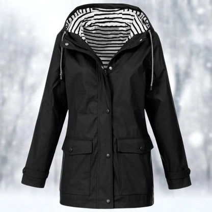 Veste robuste et résistante aux intempéries - coupe-vent, imperméable et confortable pour les femmes