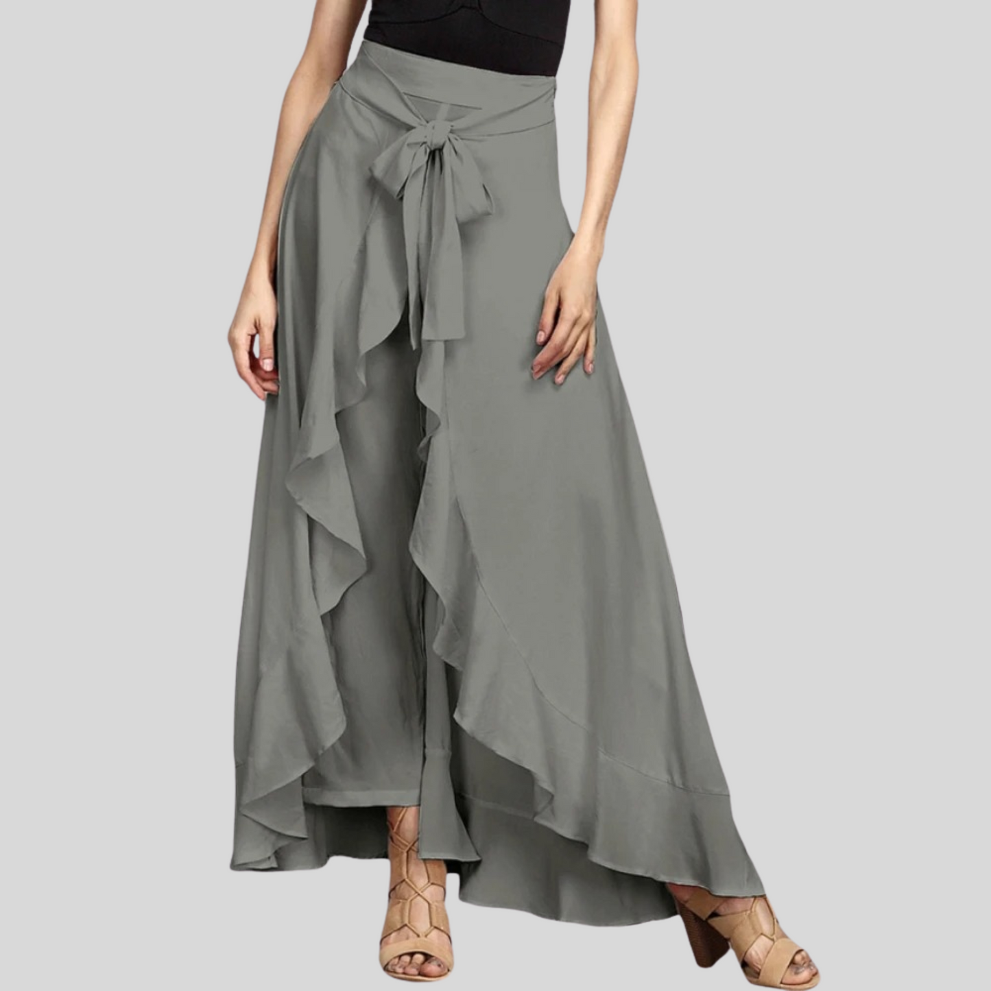 Pantalon palazzo pour dames