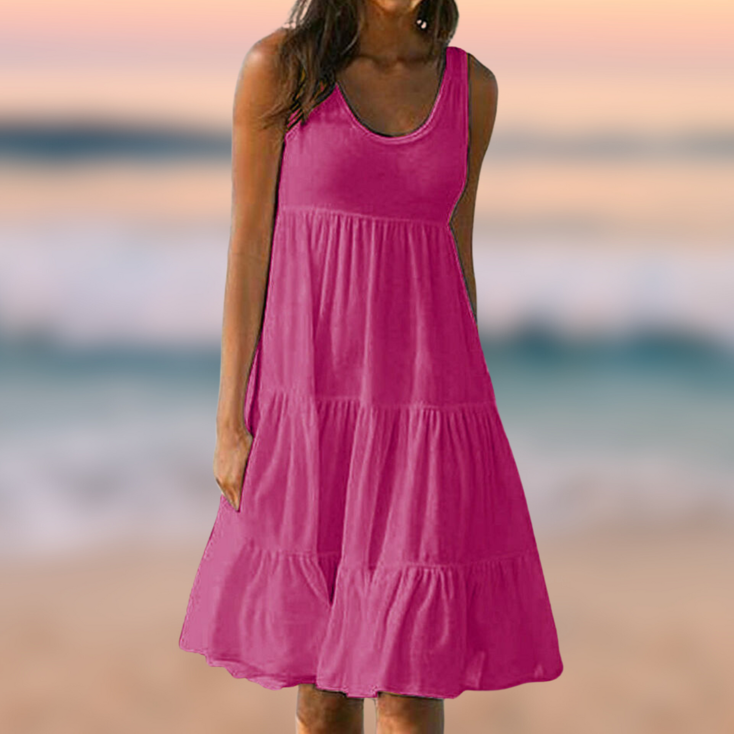 Thea - robe d'été sans manches