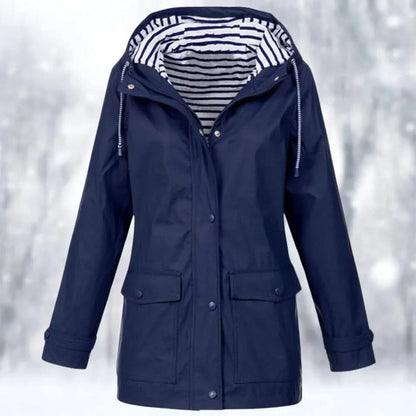 Veste robuste et résistante aux intempéries - coupe-vent, imperméable et confortable pour les femmes