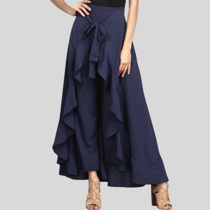 Pantalon palazzo pour dames