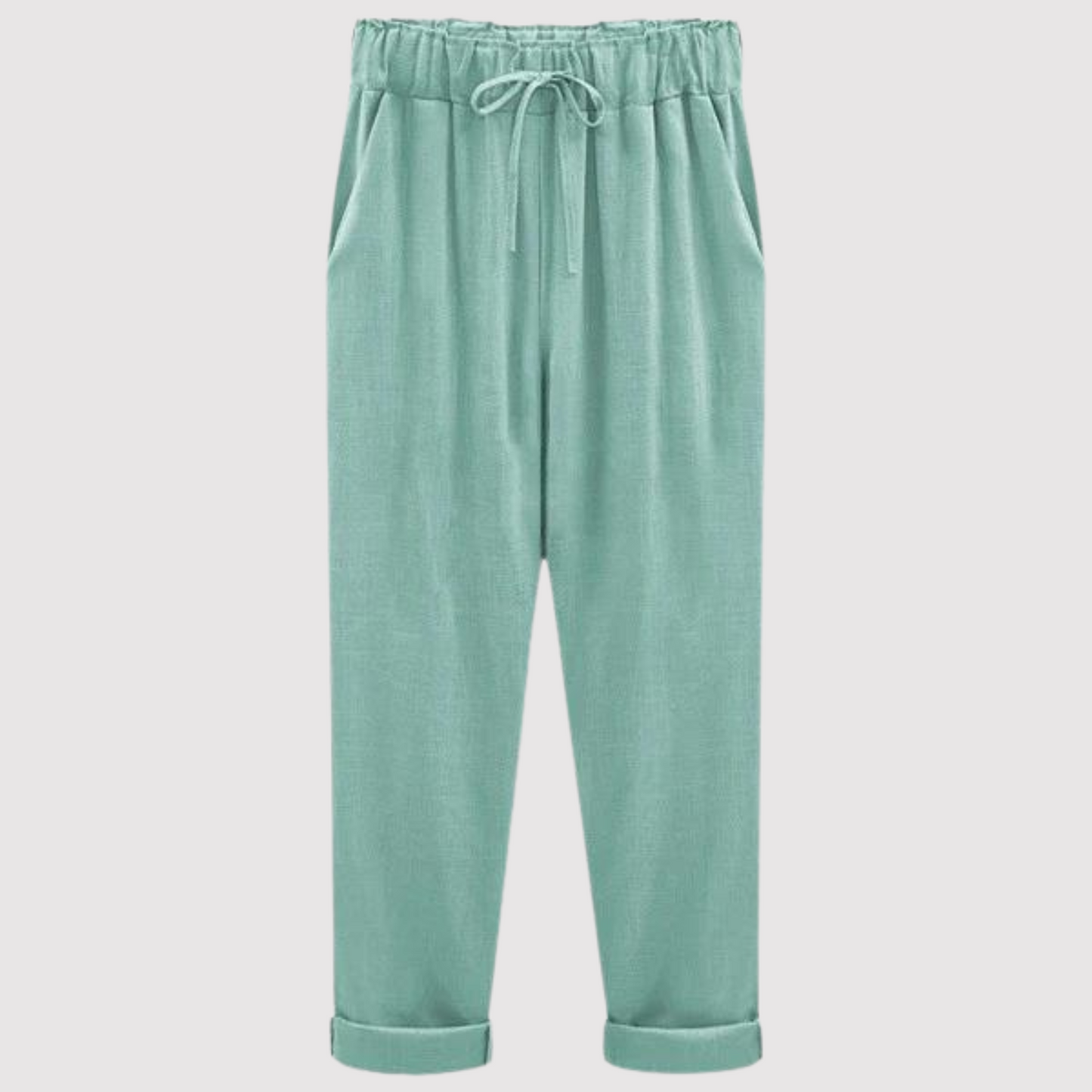 Agnes - Pantalon en coton et lin
