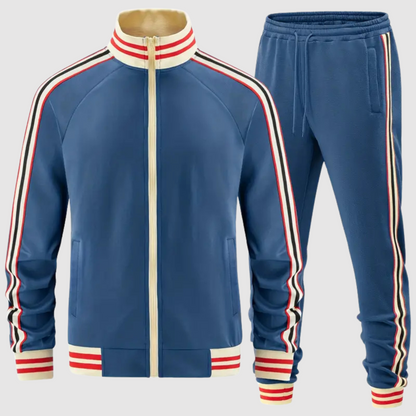 Oscar - Ensemble de survêtements et pantalons de sport rayés pour hommes