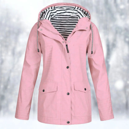 Veste robuste et résistante aux intempéries - coupe-vent, imperméable et confortable pour les femmes
