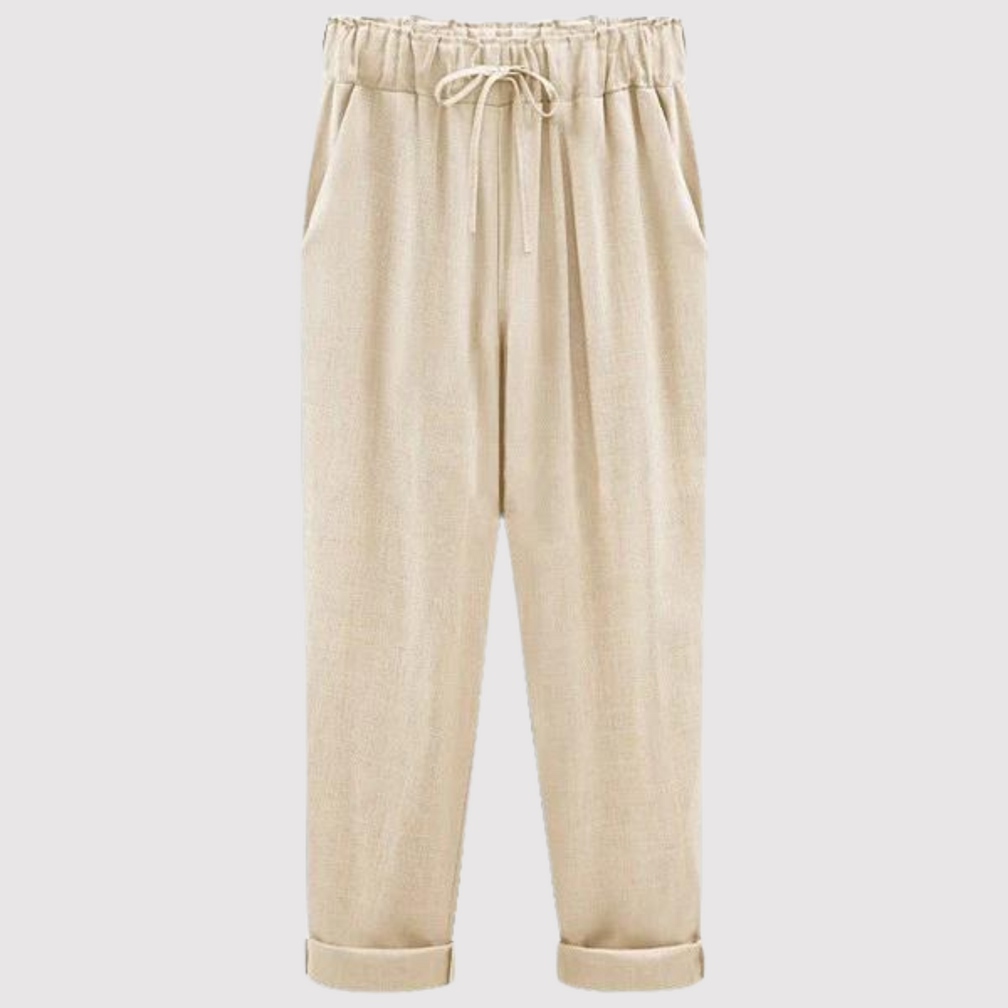 Agnes - Pantalon en coton et lin