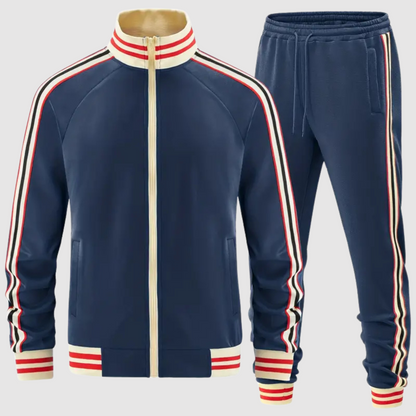 Oscar - Ensemble de survêtements et pantalons de sport rayés pour hommes